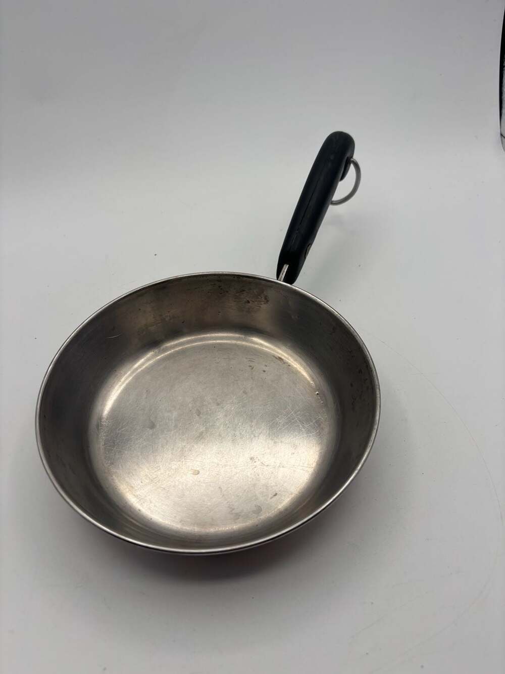 Vintage Revere Ware Copper Clad Stainless Steel Skillet Frying Pan
